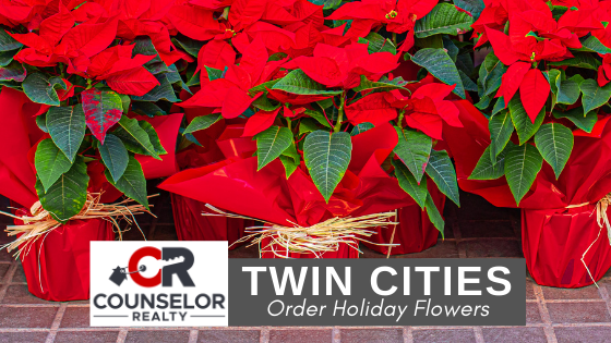 Holiday Flowers - Twin Cities - Counselor Realty