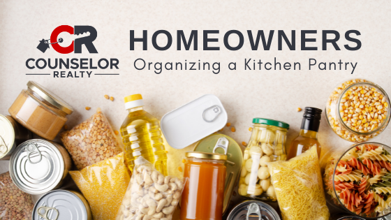 Organizing a Kitchen Pantry - Counselor Realty